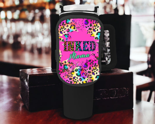 Inked Mama Zippered Pouch/Bag For 40oz Tumbler