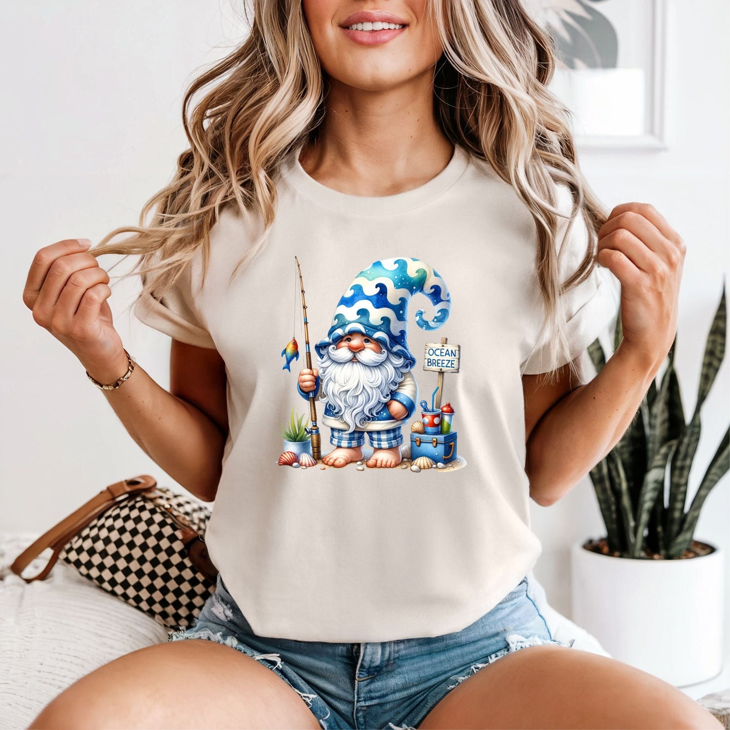 Ocean Breeze Gnome Tshirt