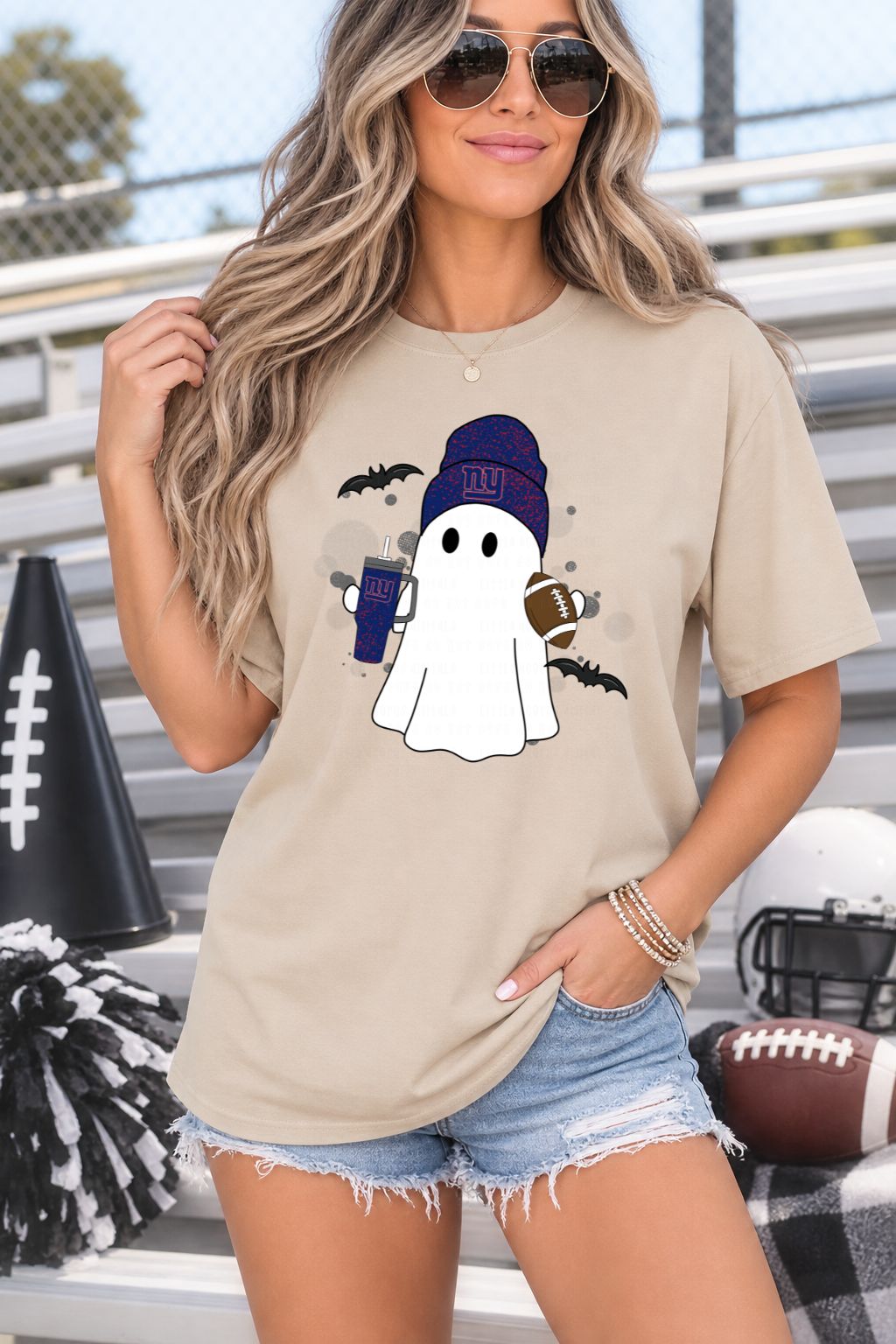 Football Ghost Steel Tshirt