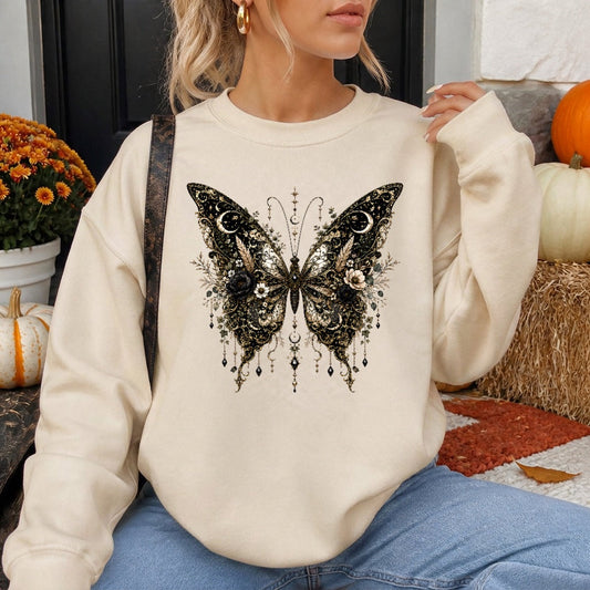 Celestial Butterfly Sweatshirt