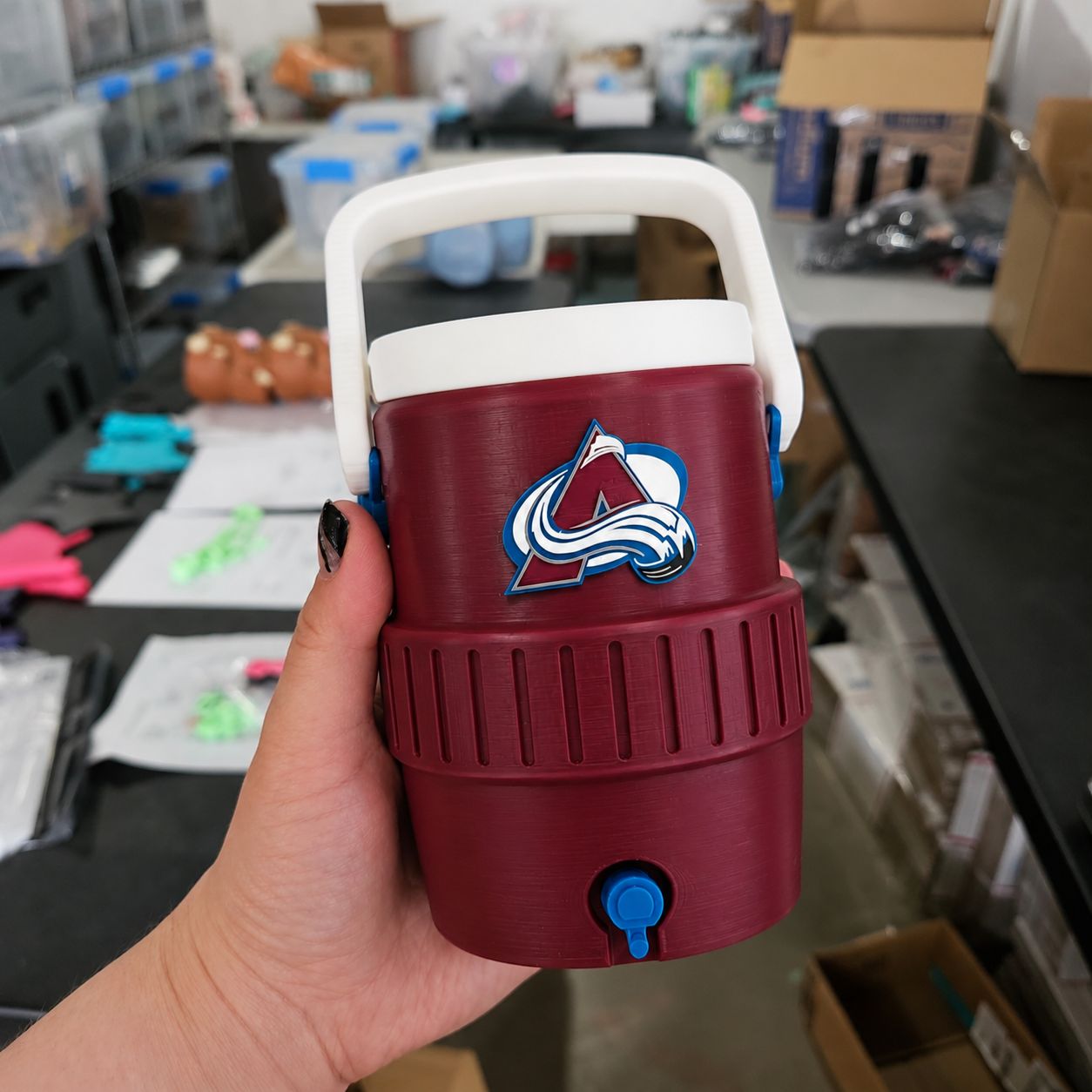 HOCKEY FAVS-3D PRINTED CUSTOM 12 OUNCE CAN HOLDERS