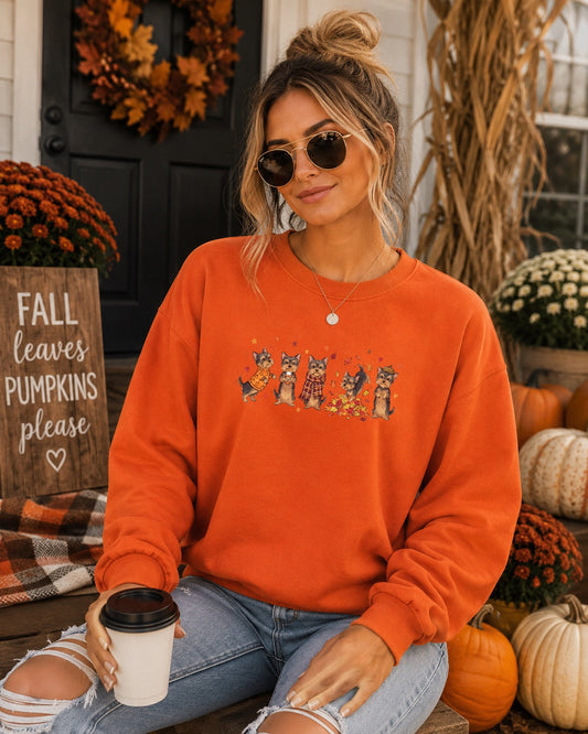 Dogs Of Fall Sweatshirt