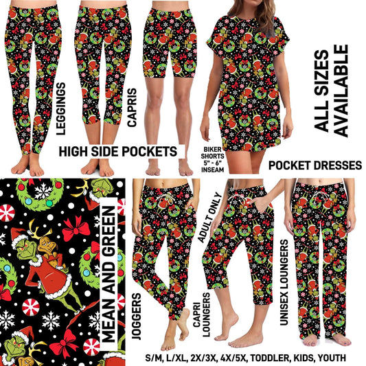 RTS - Mean and Green Leggings