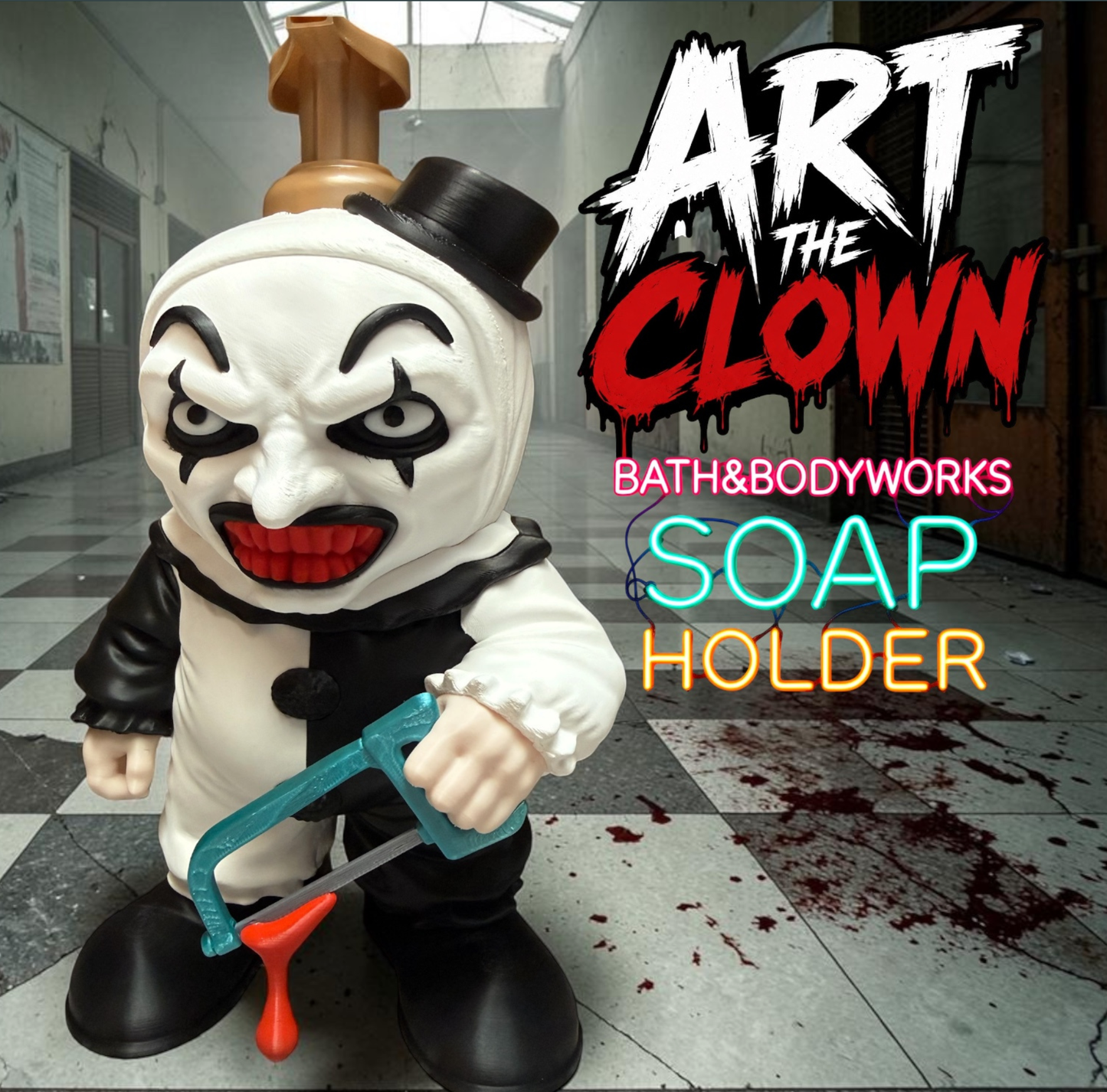 HORROR ICONS BBW SOAP HOLDERS- 3D PRINTED