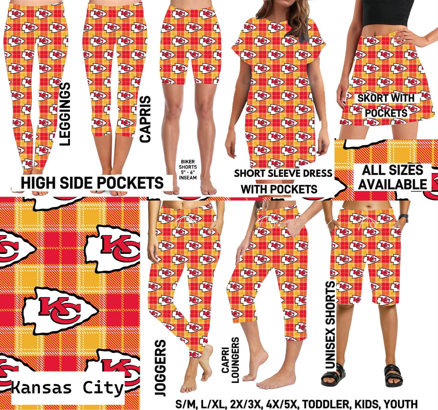 FTBP - Kansas City FB Plaid - Preorder Due 9/30 ETA: Mid-Nov