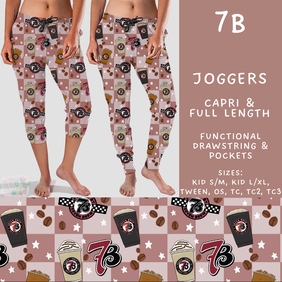 Batch #534 - April Request Run - Closes 5/25 - ETA late July - 7B Full and Capri Length Joggers