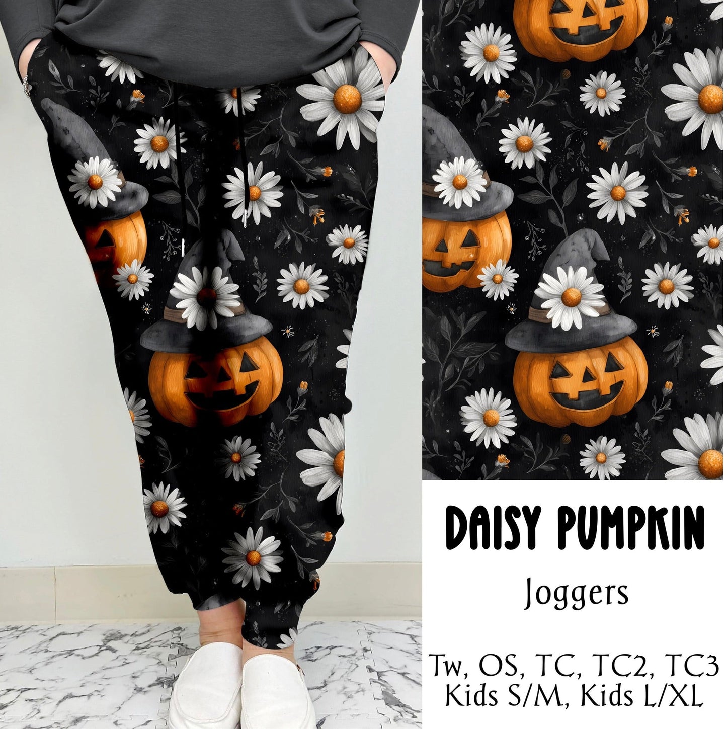 Daisy Pumpkins Leggings/Joggers | Run Ends 7/28| ETA 42 days