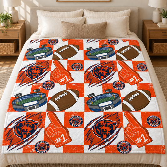 Bears 50x60 Blanket | Run Ends 10/14 | ETA 42 days