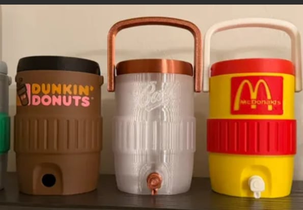 3D PRINTED CUSTOM 12 OUNCE CAN HOLDERS