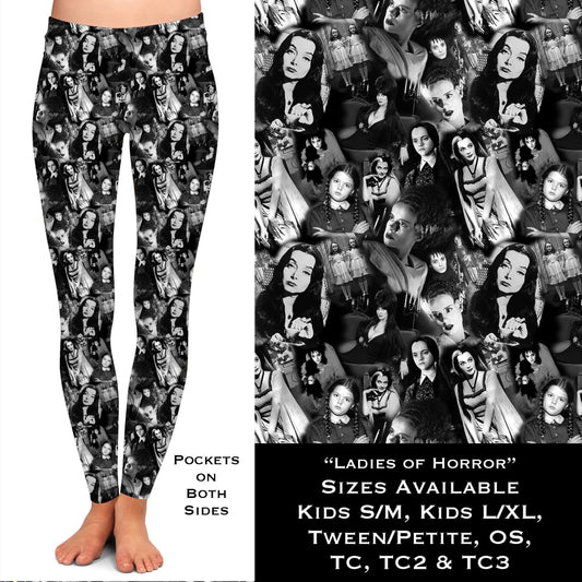 Ladies of Horror Leggings with Pockets