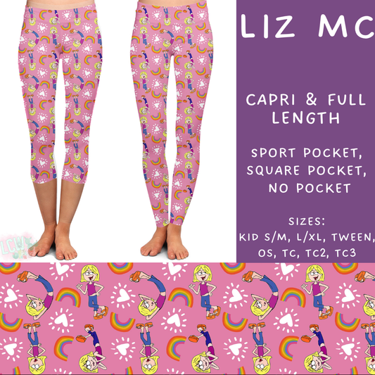 Ready To Ship - Liz Mc Full and Capri Length Leggings