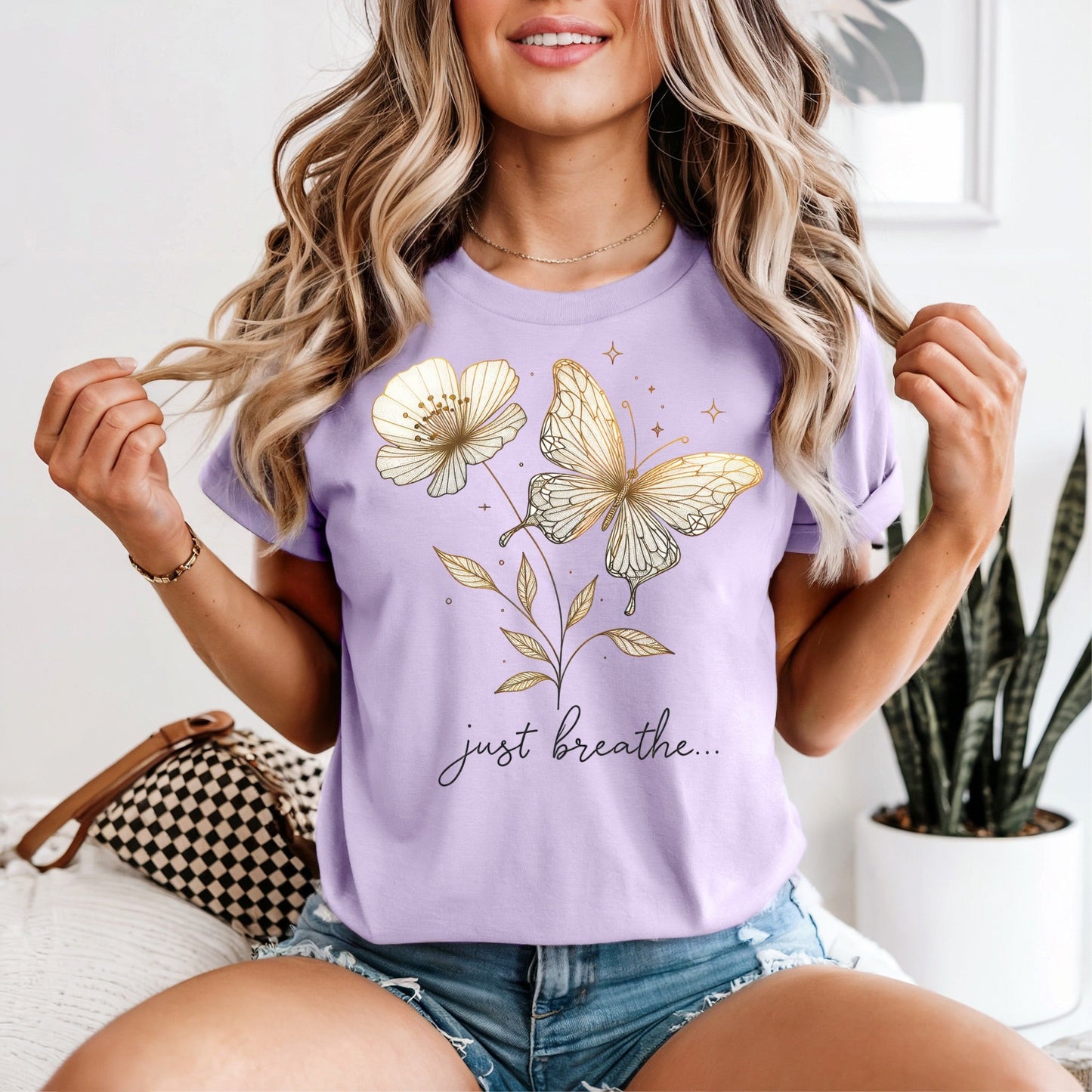 Just Breathe Tshirt