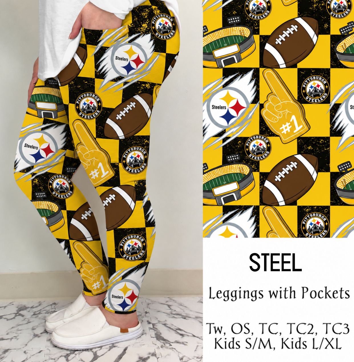 Steel Leggings/Joggers | Run Ends 10/14 | ETA 42 days