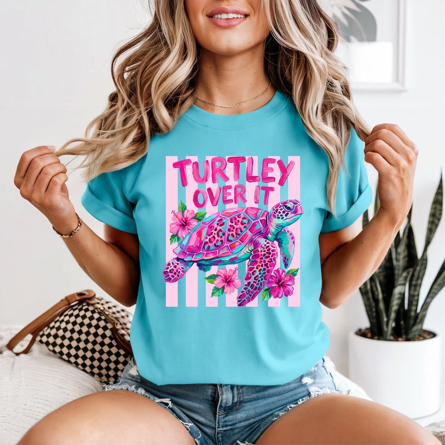 Turtley Over It Tshirt