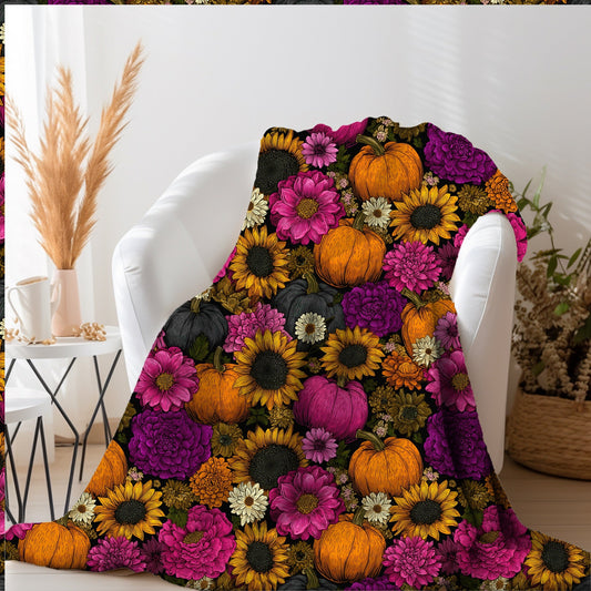 Fall Floral 50x60 Blanket | Run Ends 7/28| ETA 42 days