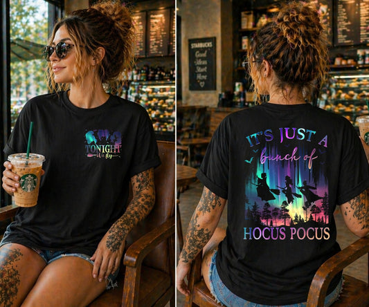 Bunch of Hocus Tshirt *Pocket & Back design