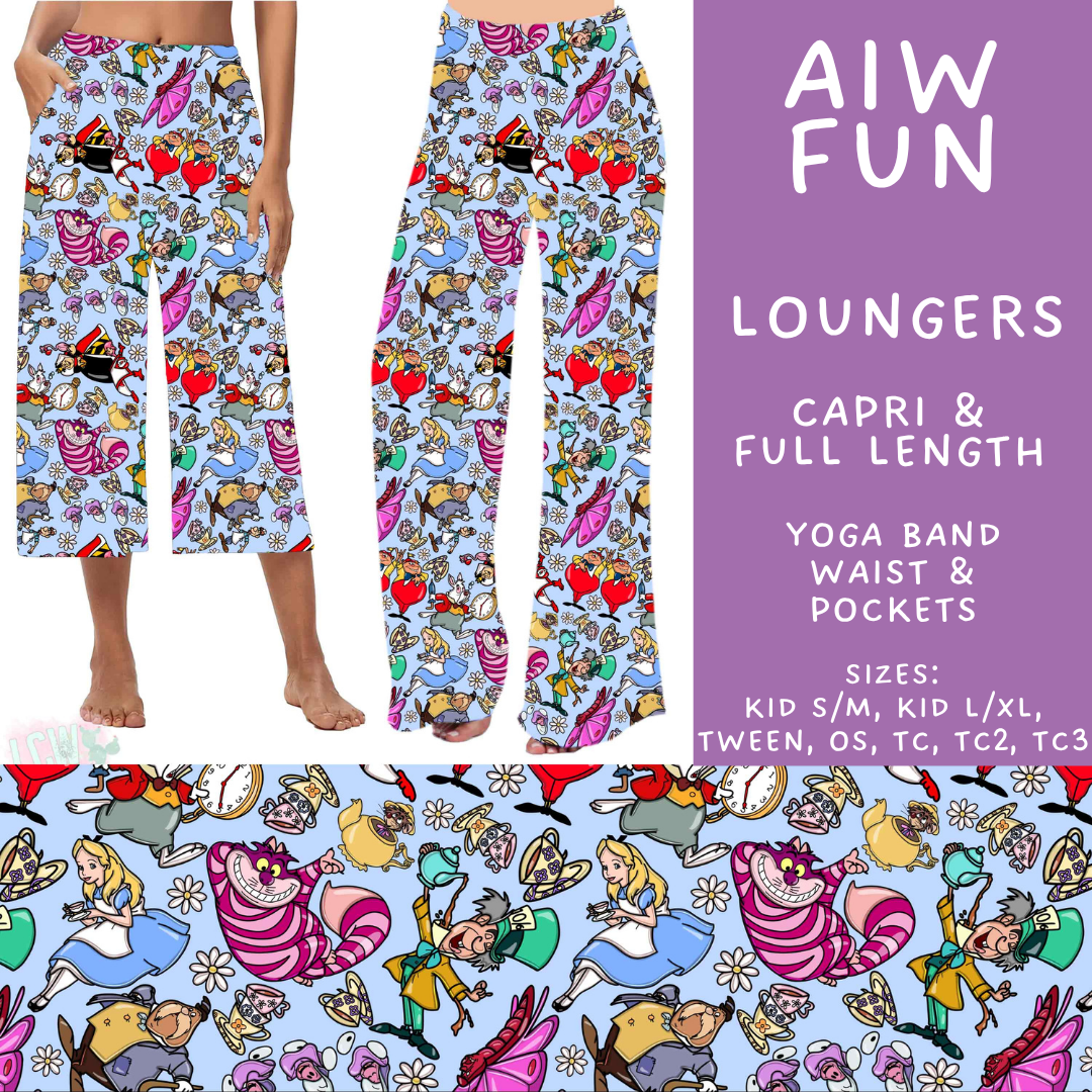 Batch #572 - Magical Faves 23 - Closes 8/19 - ETA mid October - AIW Fun Capri and Full Length Loungers