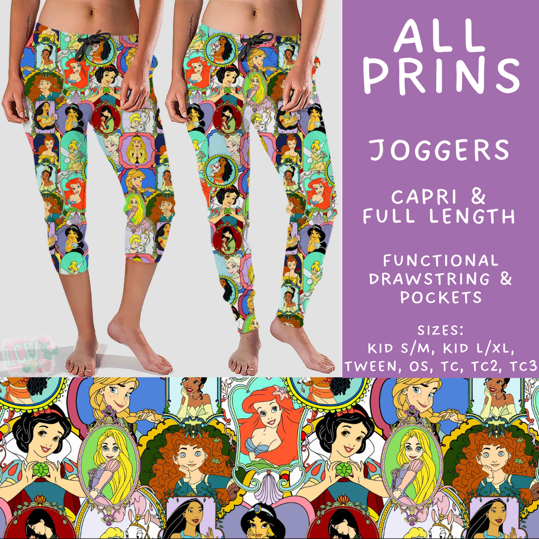 Batch #594 - Magical Faves 25 - Closes 10/5 - ETA early Dec - All Prins Full and Capri Length Joggers