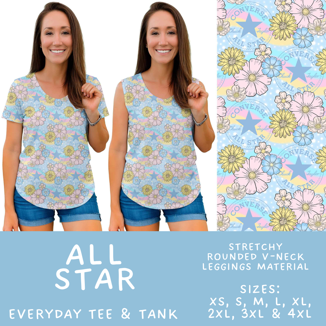 Batch #592 -  Fun Run 27 - Closes 9/30 - ETA late Nov - All Star Everyday Tank & Tee