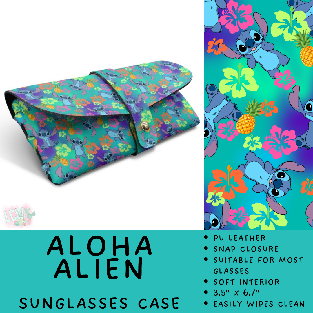 Batch #609 - Travel Collection 2 - Closes 11/6 - ETA early Jan - Aloha Alien Sunglasses Case
