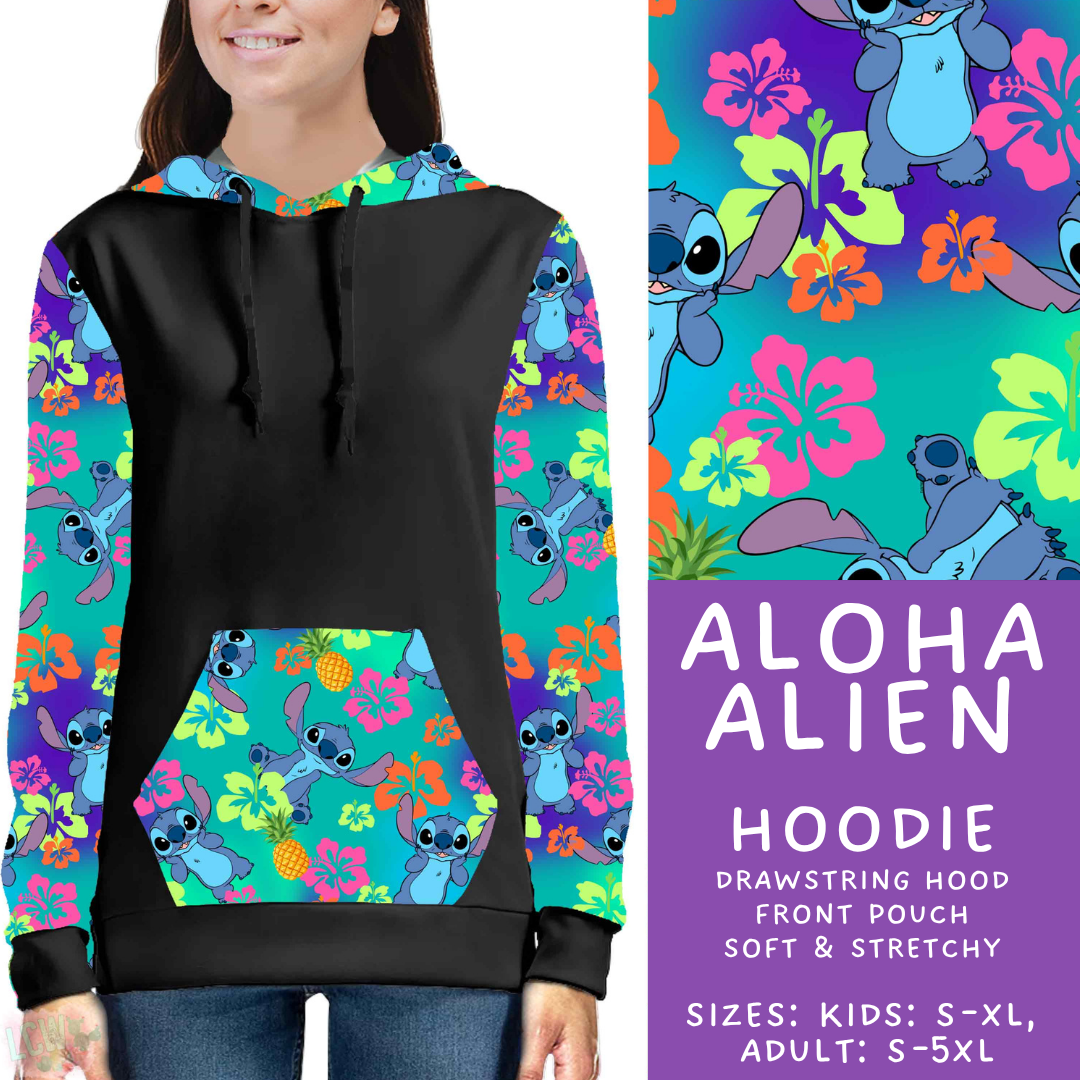 Batch #594 - Magical Faves 25 - Closes 10/5 - ETA early Dec - Aloha Alien Hoodie