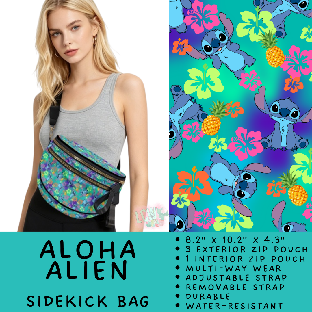 Batch #604 - Sidekick Bag 3 - Closes 10/26 - ETA mid/late Dec - Aloha Alien Sidekick Bag