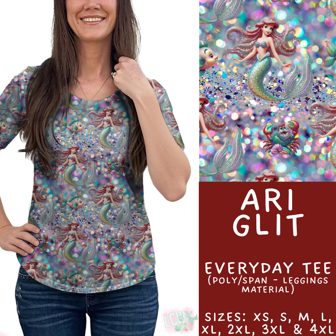 Batch #557 - Princess Glitter - Closes 7/17 - ETA mid Sept - Ari Glit Everyday Tank & Tee
