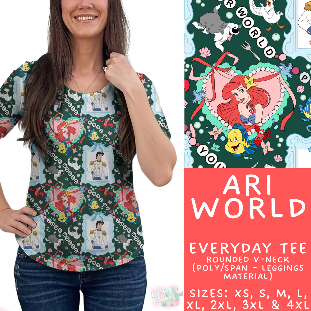 Batch #552 - Magical Faves 22 - Closes 7/6 - ETA early Sept - Ari World Everyday Tank & Tee