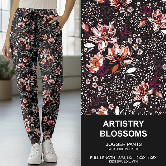 B264 - Preorder Artistry Blossom Jogger Pants (Closes 12/07. ETA early Feb.)