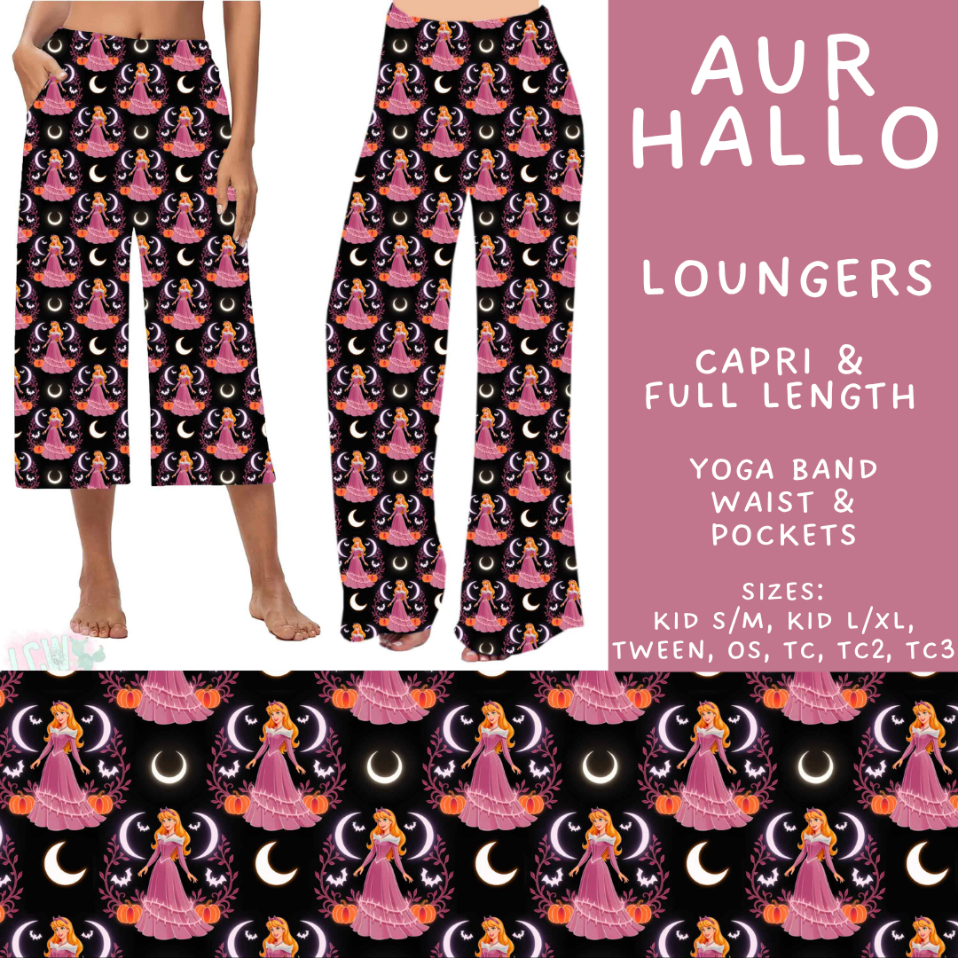 Batch #569 - Princess Halloween - Closes 8/14 - ETA early/mid Oct - Aur Hallo Capri and Full Length Loungers