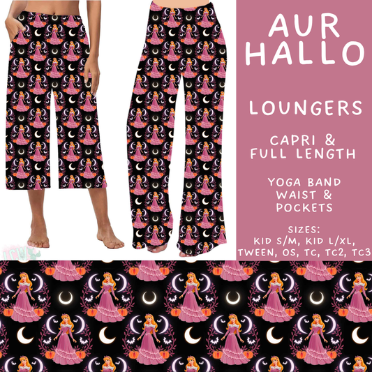 Batch #569 - Princess Halloween - Closes 8/14 - ETA early/mid Oct - Aur Hallo Capri and Full Length Loungers