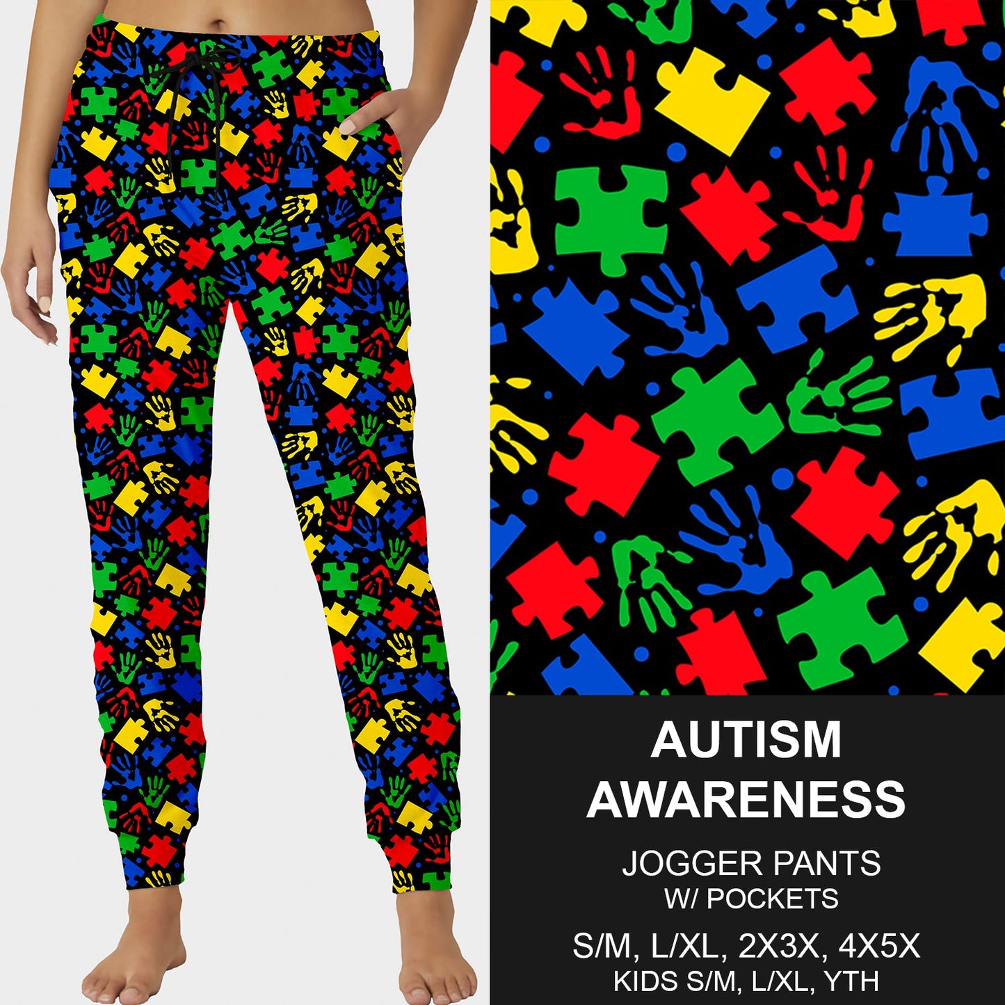 RTS - Autism Awareness Joggers