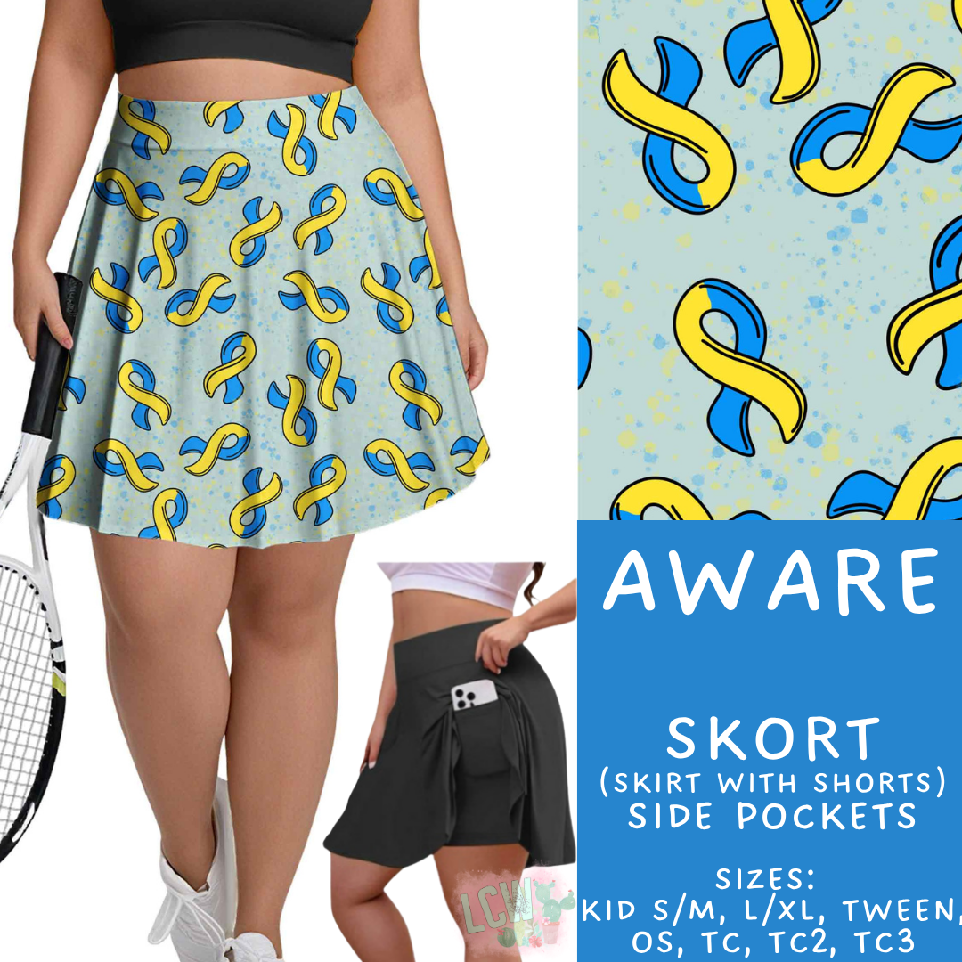 Batch #534 - April Request Run - Closes 5/25 - ETA late July - Aware Skort