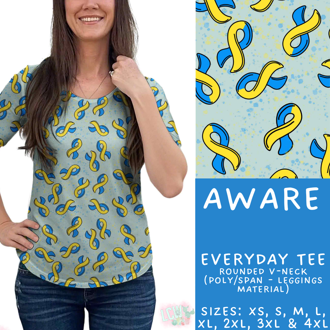 Batch #534 - April Request Run - Closes 5/25 - ETA late July - Aware Everyday Tee