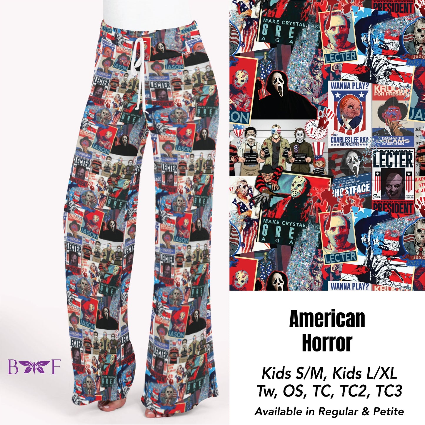 American Horror leggings and Capris