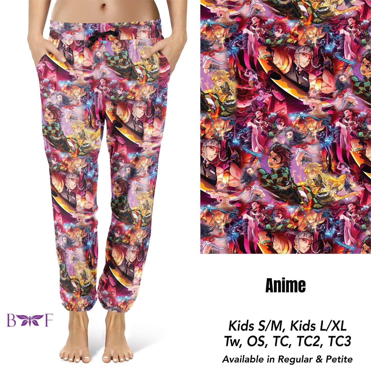 Anime leggings and Lounge Pants