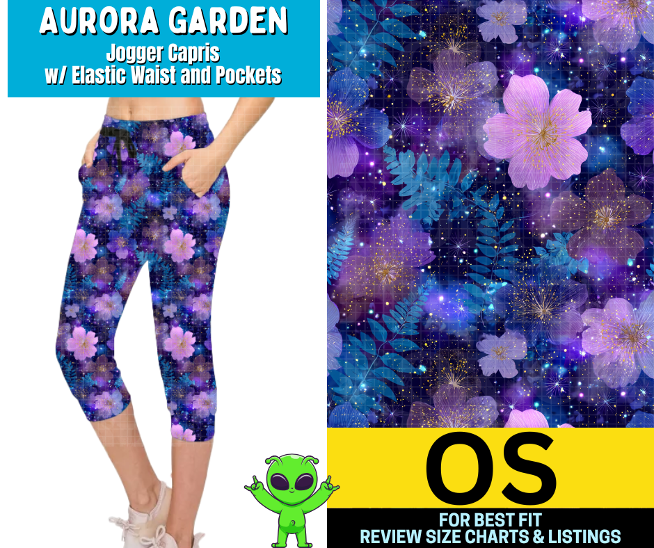 Aurora Garden Jogger Capri