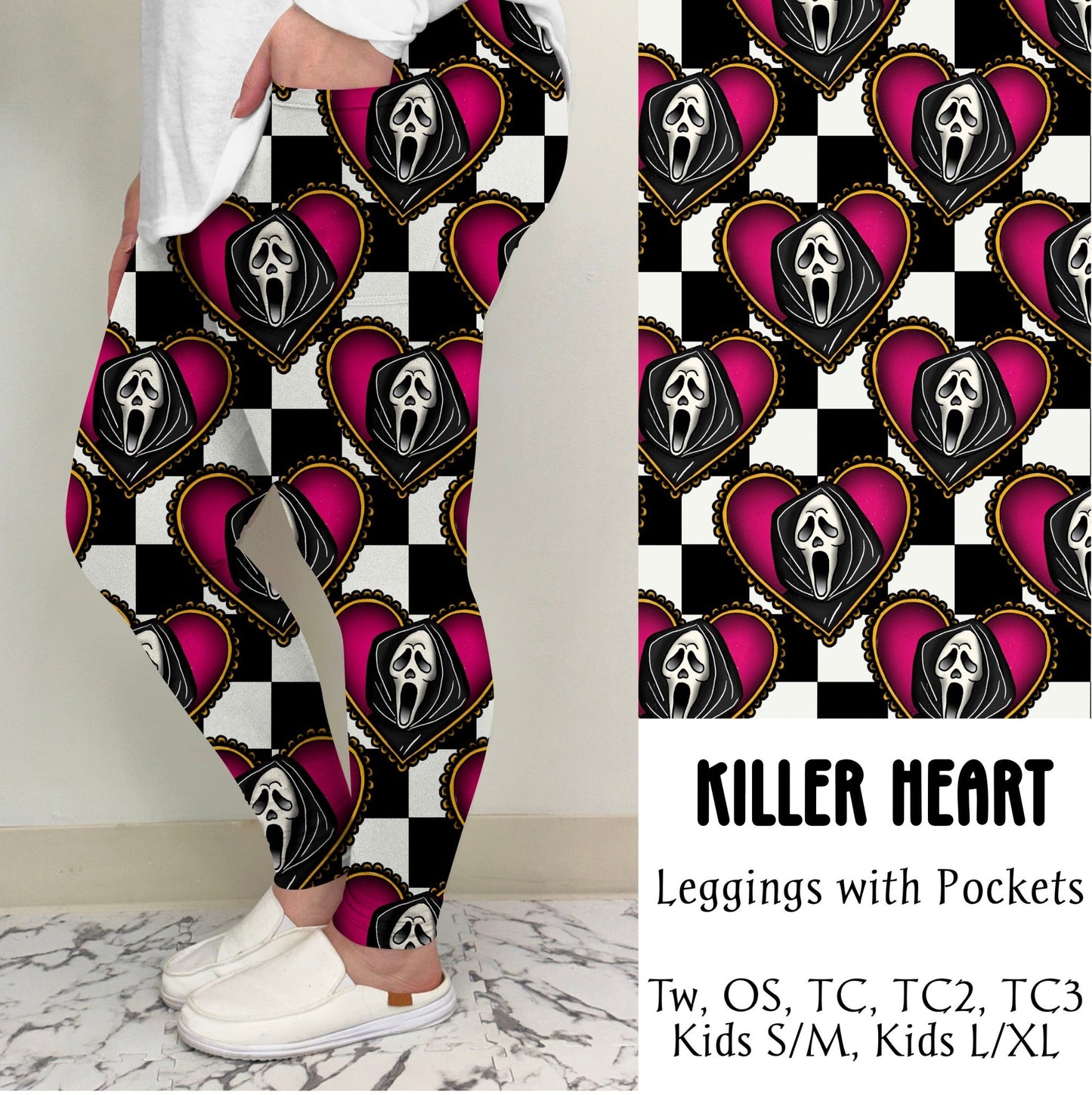 Killer Heart Leggings/Joggers | Run Ends 7/28| ETA 42 days