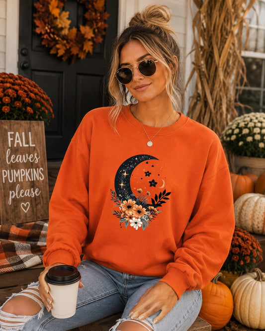 Celestial Moon Sweatshirt