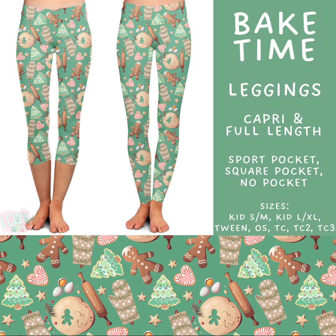 Batch #600 - Jingle all the Way 2 - Closes 10/19 - ETA early/mid Dec - Bake Time Full and Capri Length Leggings
