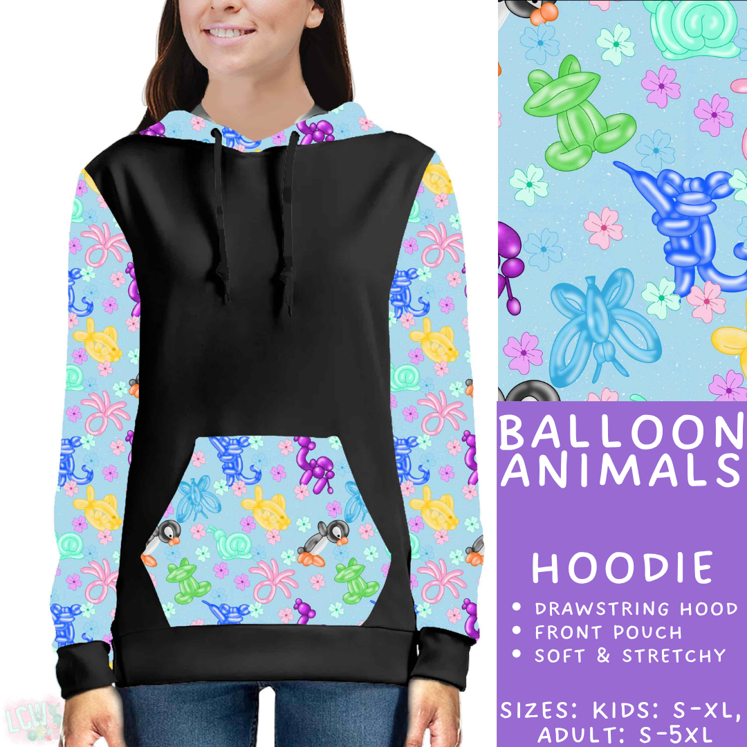Batch #578 - July Request Run - Closes 8/31 - ETA late October - Balloon Animals Hoodie