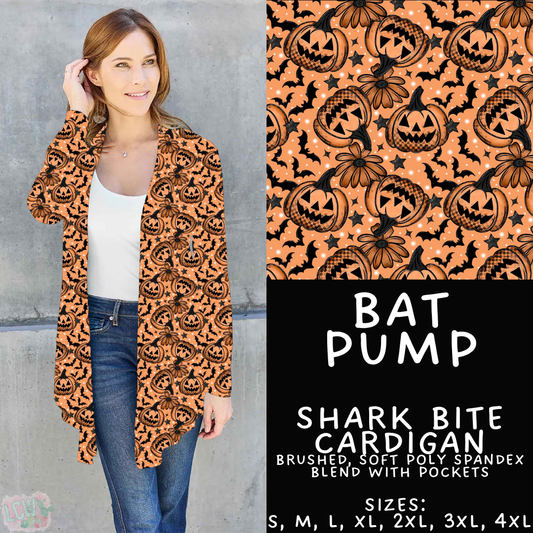 Batch #556 - Halloween 3 - Closes 7/15 - ETA mid Sept - Bat Pump Cardigan