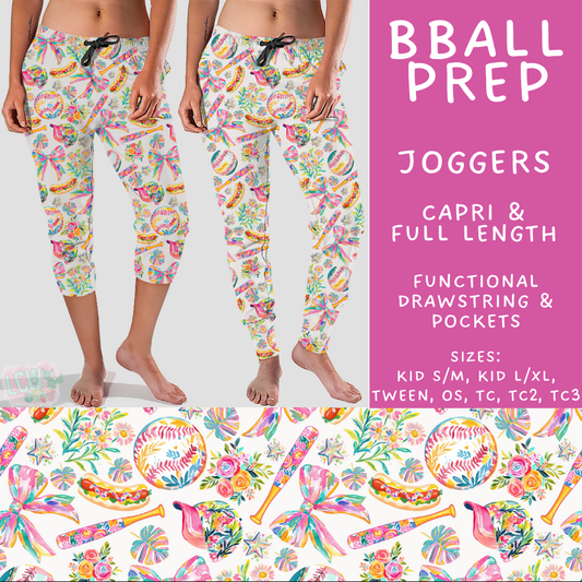 Batch #525 - Fun Run 22 - Closes 5/4 - ETA early July - BBall Prep Full and Capri Length Joggers