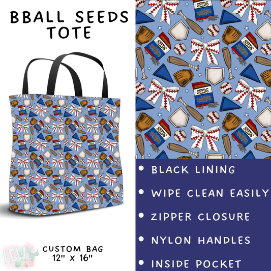 Batch #497 - January Request Run - Closes 2/27 - ETA late April - BBall Seeds Tote