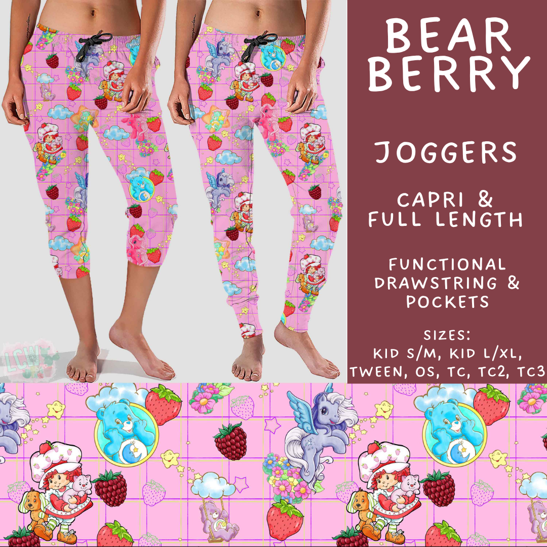 Batch #578 - July Request Run - Closes 8/31 - ETA late October - Bear Berry Full and Capri Length Joggers