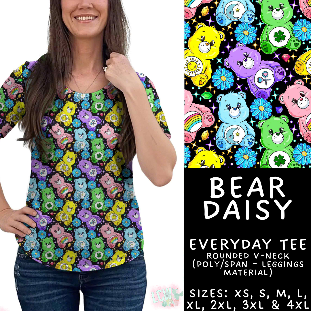 Batch #544 - Cool Characters 16 - Closes 6/17 - ETA mid August - Bear Daisy Everyday Tee
