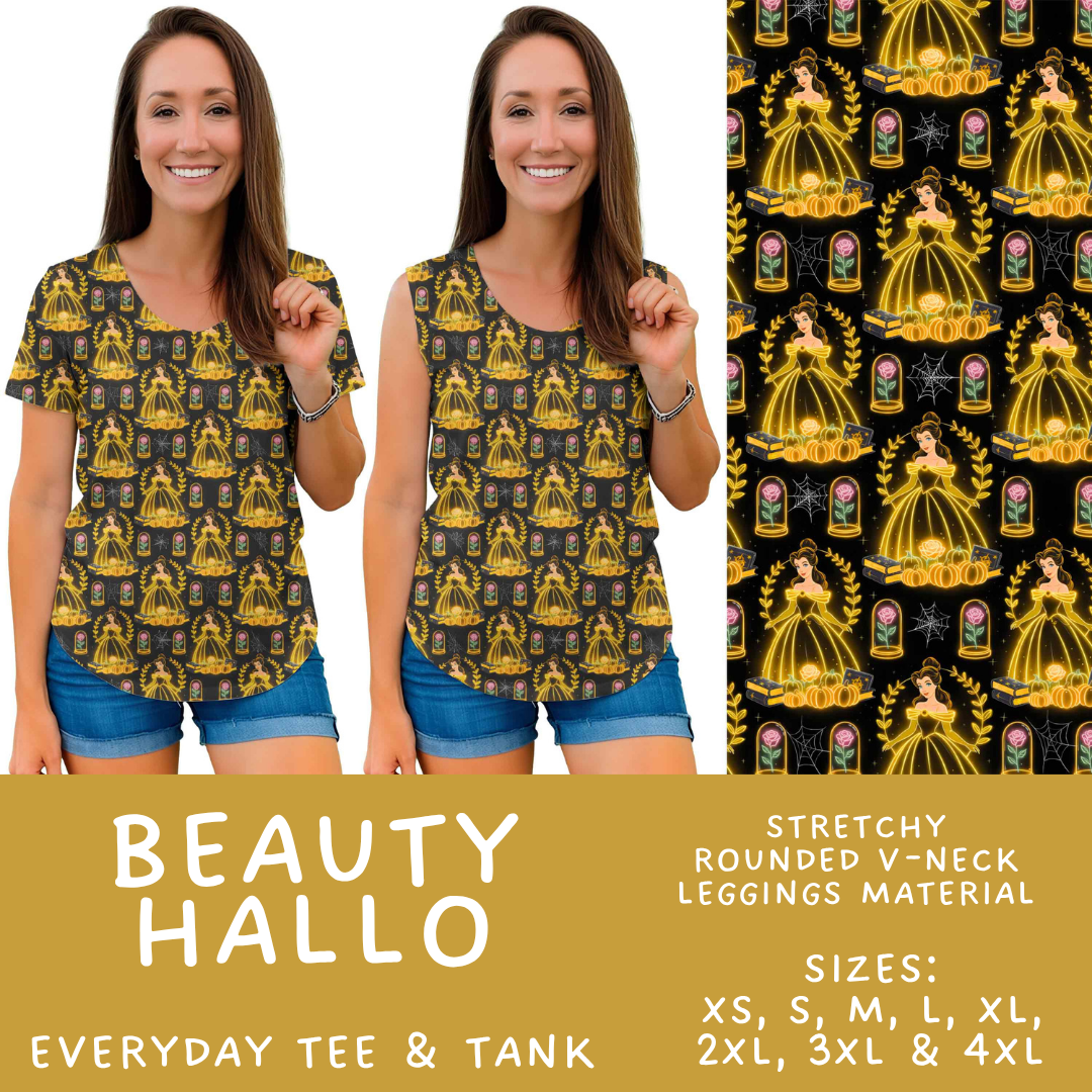Batch #569 - Princess Halloween - Closes 8/14 - ETA early/mid Oct - Beauty Hallo Everyday Tank & Tee