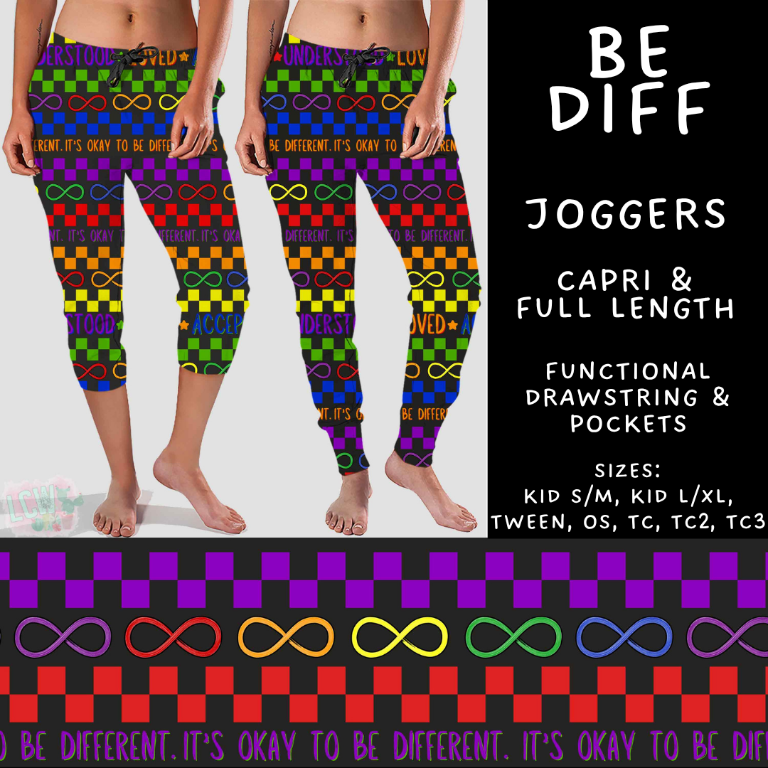 Batch #534 - April Request Run - Closes 5/25 - ETA late July - Be Diff Full and Capri Length Joggers