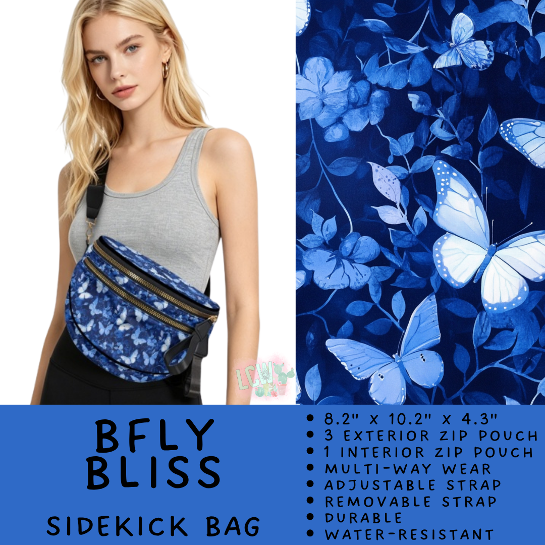 PBO58 - Batch #579 - Sidekick Bags 2 - BFly Bliss Sidekick Bag