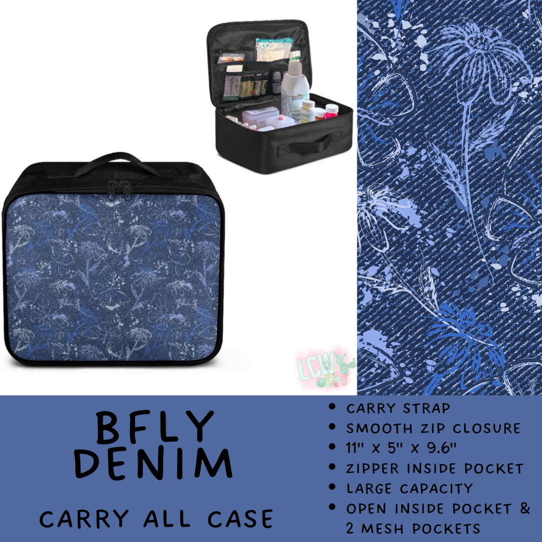 Batch #573 - Carry All Case - Closes 8/21 - ETA late October - BFly Denim Carry All Case